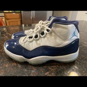 Getting rid of old shoes. No box included.